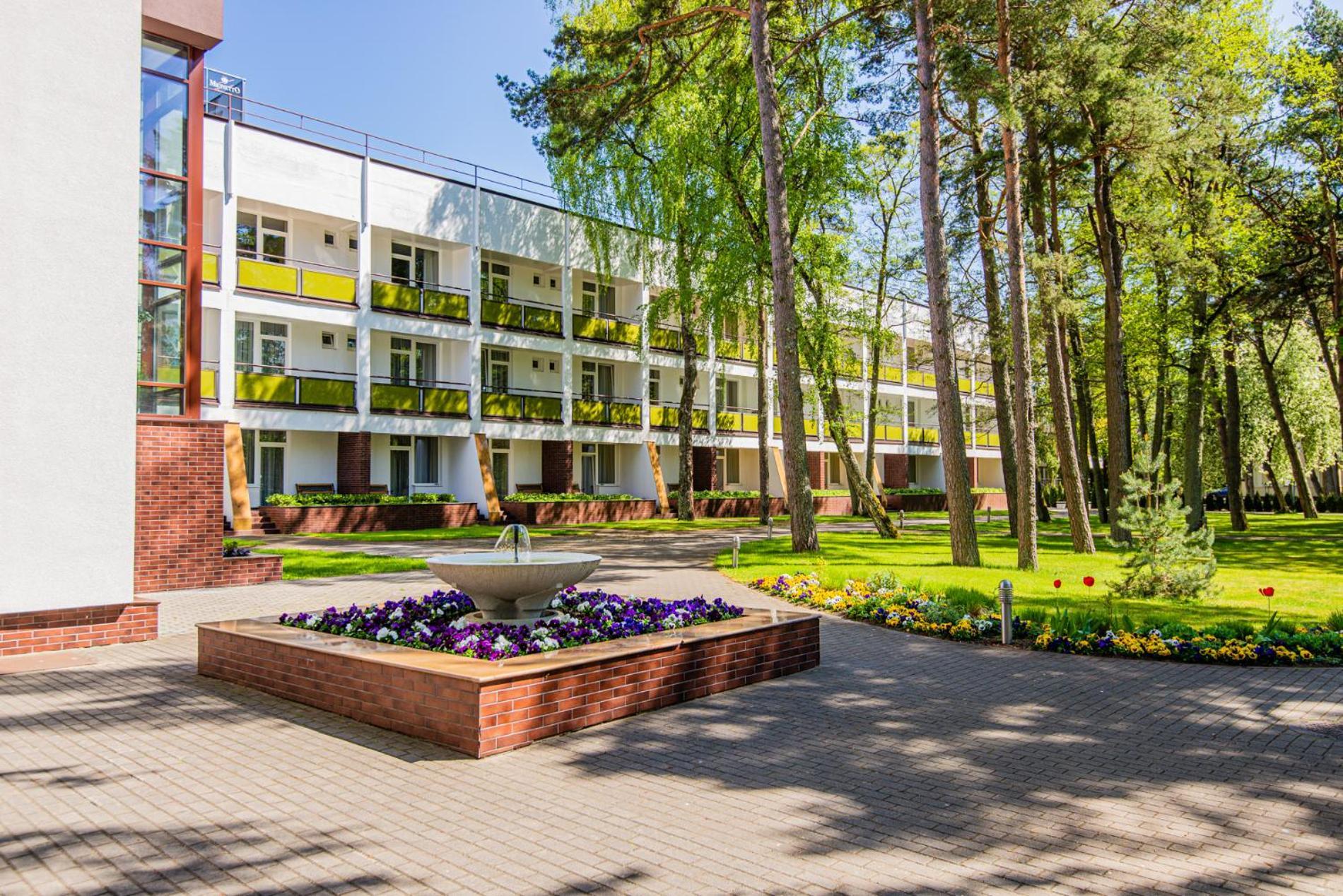 Zuvedra Hotel Palanga Exterior foto