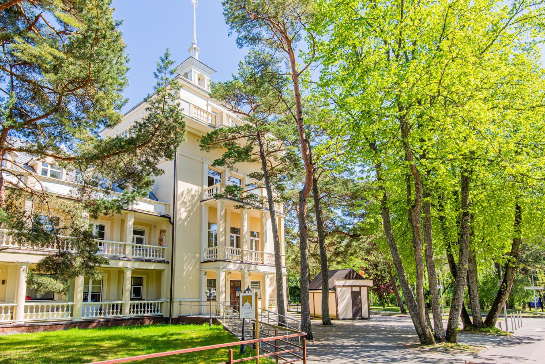 Zuvedra Hotel Palanga Exterior foto